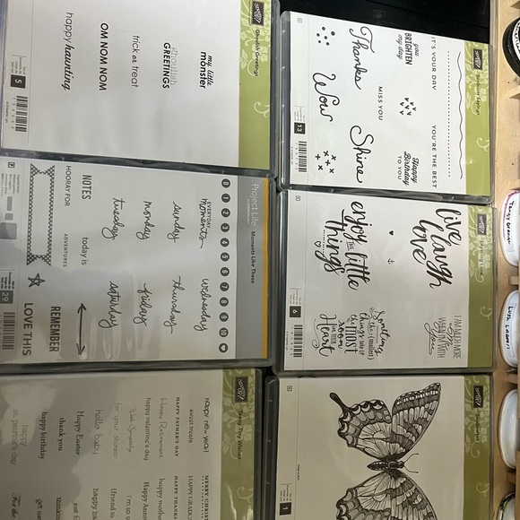 Stampin' Up! Decorative Stamp Set - Black and White retired 
You choose stamp - Picture 3 of 15